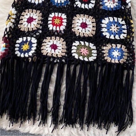 Bohemian Crochet Patchwork Dress - Picture 2 of 10